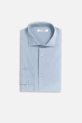 CAMICIA TINTA UNITA BASIC CIELO